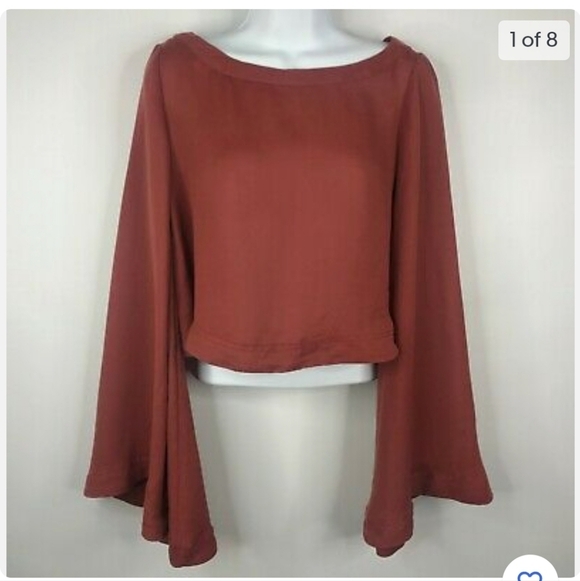 Free People bell sleeve blouse - Picture 12 of 12